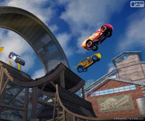 Puzzle Saut, jeu vidéo Cars 3