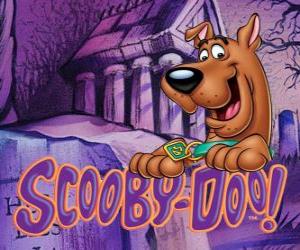 Puzzle Scooby-Doo avec le logo