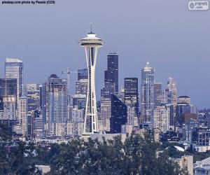 Puzzle Seattle, États-Unis