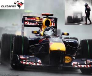 Puzzle Sebastian Vettel - Red Bull - Corée 2010