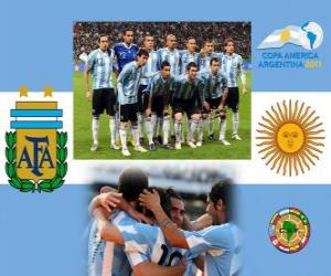 Puzzle Sélection d'Argentine, Groupe A, Argentine 2011