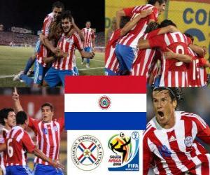 Puzzle Sélection du Paraguay, Groupe F, 2010 Afrique du Sud