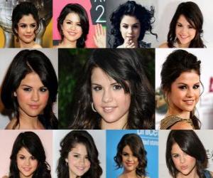 Puzzle Selena Gomez est une actrice américaine d'origine mexicaine. joue actuellement le personnage Alex Russo dans la série Disney Channel Original, Les Sorciers de Waverly Place