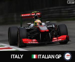 Puzzle Sergio Perez - McLaren - Monza, 2013