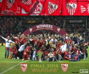 Puzzle Sevilla champion Europa League 15