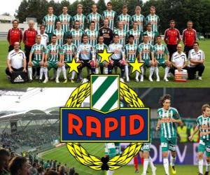 Puzzle SK Rapid Vienne, club de football autrichien
