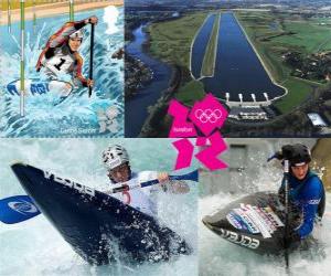 Puzzle Slalom canoë - Londres 2012 -