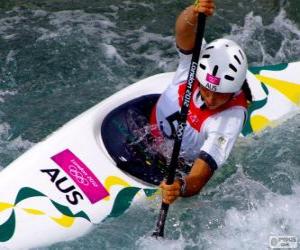 Puzzle Slalom canoë