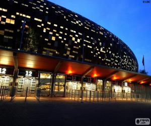 Puzzle Soccer City dans la nuit