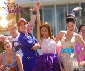 Puzzle Spectacle musical de Violetta