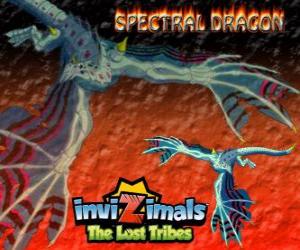 Puzzle Spectral Dragon. Invizimals The Lost Tribes. Invizimal maléfique qui assure des combats faciles si vous êtes courageux d'avoir à vos côtés