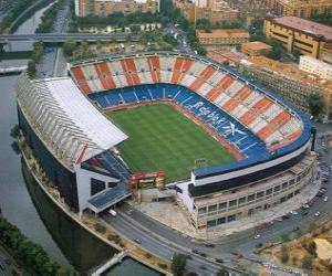 Puzzle Stade de Atlético de Madrid - Vicente Calderón -