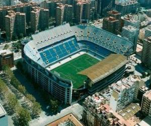 Puzzle Stade de Valencia C.F - Mestalla -