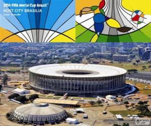 Puzzle Stade national (70.807), Brasilia