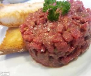 Puzzle Steak tartare