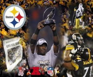 Puzzle Steelers de Pittsburgh AFC champion 2010-11