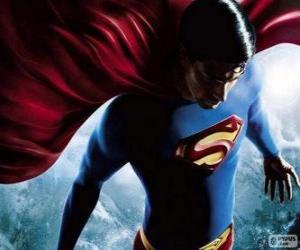 Puzzle Superman, l'un des plus célèbres super-héros