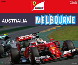 Puzzle S.Vettel G.P Australie 2016