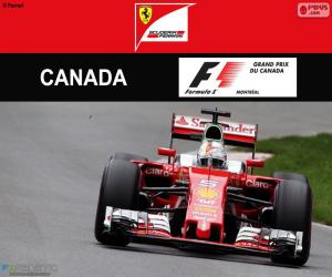 Puzzle S.Vettel, G.P. Canada 2016