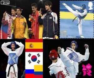 Puzzle Taekwondo - 58kg hommes LDN 2012