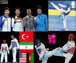 Puzzle Taekwondo - 68 kg hommes LDN 2012