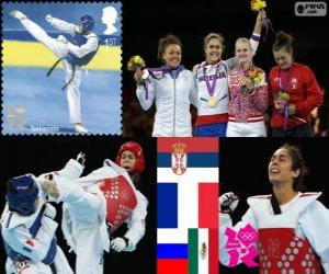 Puzzle Taekwondo plus 67kg femmes LDN12