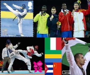 Puzzle Taekwondo plus 80kg hommes LDN12