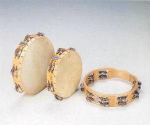 Puzzle Tambourin, instrument de percussion populaire et universel