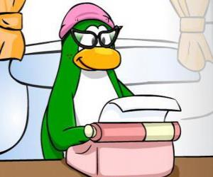 Puzzle Tante Arctique est la chronique hebdomadaire et rédacteur en chef des Nouvelles de Club Penguin.