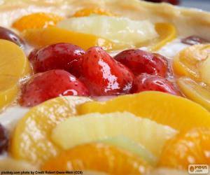 Puzzle Tarte feuilletée aux fruits