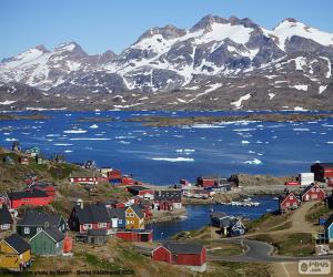 Puzzle Tasiilaq, Groenland