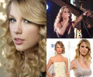 Puzzle Taylor Swift est une chanteuse et auteur-compositeur de la musique country.