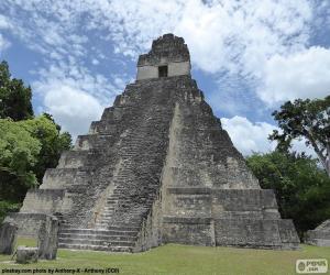 Puzzle Temple I de Tikal, Guatemala