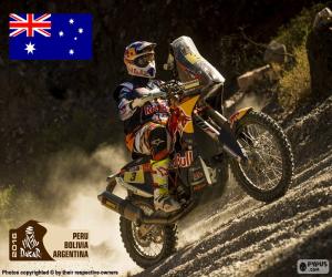 Puzzle Toby Price, Dakar 2016