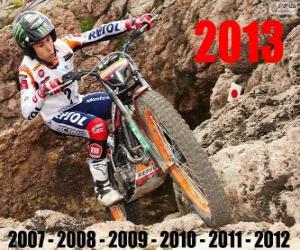 Puzzle Toni Bou champion du monde du trial 2013