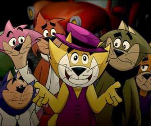 Puzzle Top Cat et sa bande