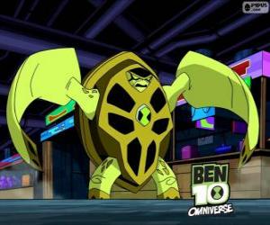 Puzzle Tornade ou Terraspin, Ben 10 Omniverse