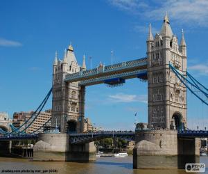 Puzzle Tour du pont, Londres