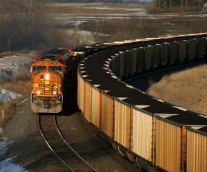 Puzzle Train des marchandises