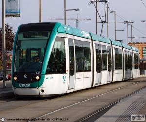 Puzzle TRAM, Barcelone