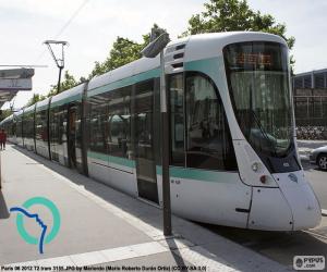 Puzzle Tramway d'Île-de-France (Paris)