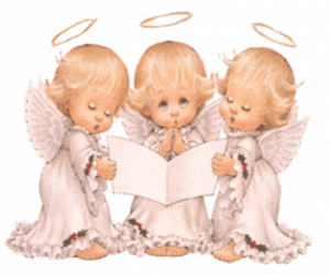 Puzzle Trois anges chanter