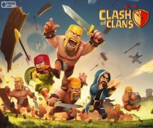 Puzzle Troupes, Clash of Clans