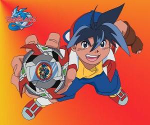 Puzzle Tyson Granger, le principal protagoniste de Beyblade