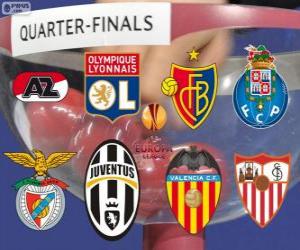 Puzzle UEFA Europa League 2013-14 Quarts de finale