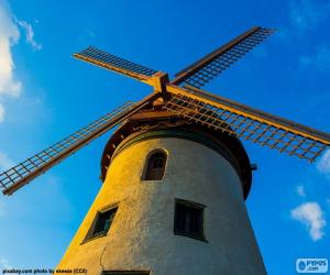 Puzzle Un beau moulin