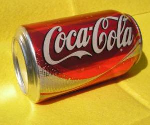 Puzzle Une cannette de Coca-Cola