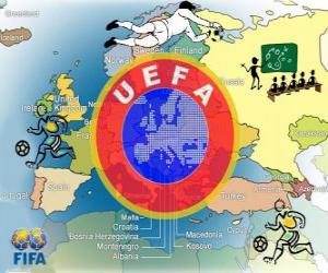 Puzzle Union des associations européennes de football (UEFA)