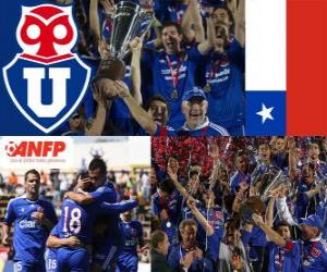 Puzzle Universidad de Chile, 2011 Champion Apertura 2011