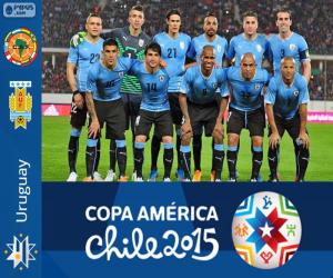 Puzzle Uruguay Copa Amërica 2015